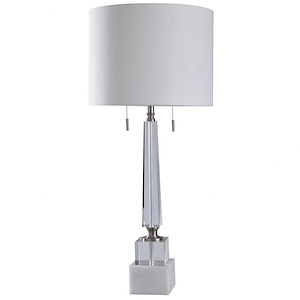 Kingston Silver - Two Light Table Lamp