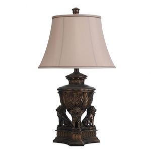 34 Inch One Light Table Lamp