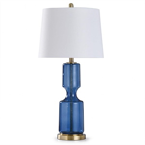 Steel and Glass - 1 Light Table Lamp