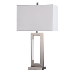 1 Light Table Lamp In Contemporary and Modern Style-31.5 Inches Tall and 7 Inches Wide