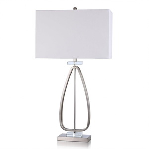 1 Light Table Lamp In Contemporary Style-34 Inches Tall and 7.75 Inches Wide