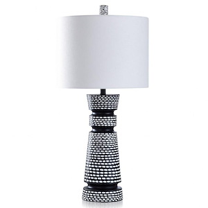 Asha - 1 Light Table Lamp-Transitional Style-34 Inches Tall and 16 Inches Wide