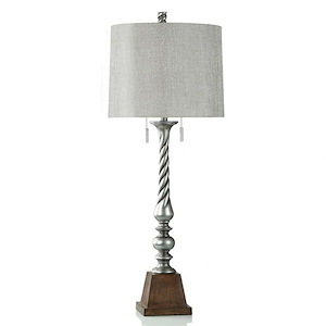 1 Light Table Lamp-40.87 Inches Tall and 6.3 Inches Wide