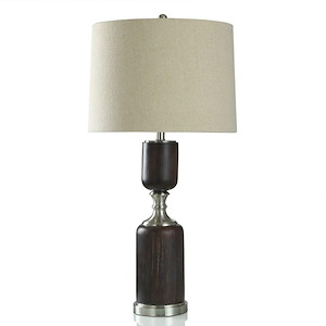 1 Light Table Lamp In Modern Style-34 Inches Tall and 5.5 Inches Wide