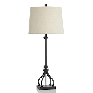1 Light Table Lamp In Modern Style-21.75 Inches Tall and 5.5 Inches Wide