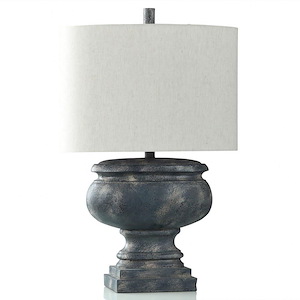 1 Light Table Lamp In Modern Style-28.5 Inches Tall and 12.6 Inches Wide