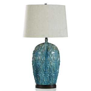 1 Light Table Lamp In Bohemian Style-36.75 Inches Tall and 5.5 Inches Wide