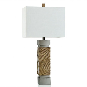 1 Light Table Lamp In Industrial Style-32.75 Inches Tall and 4.6 Inches Wide