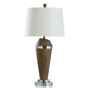 1 Light Table Lamp In Contemporary Style-32.5 Inches Tall and 6.5 Inches Wide