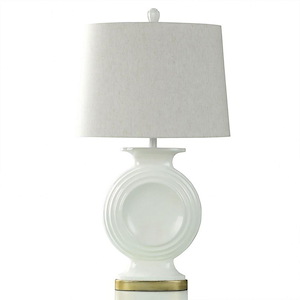 1 Light Table Lamp In Glam Style-34 Inches Tall and 3.9 Inches Wide
