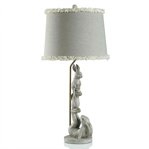 1 Light Table Lamp-32.5 Inches Tall and 7.3 Inches Wide