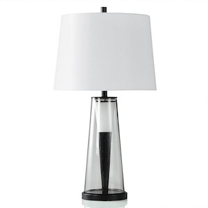 1 Light Table Lamp In Contemporary Style-31.5 Inches Tall and 6.5 Inches Wide