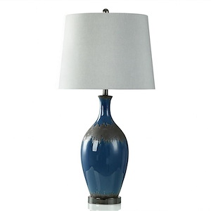 1 Light Table Lamp In Modern Style-35 Inches Tall and 8.8 Inches Wide