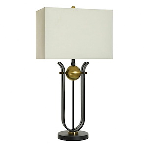 Deco - 1 Light Table Lamp In Art Deco Style-32 Inches Tall and 17 Inches Wide