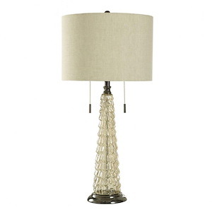 Chandi Glow - 2 Light Table Lamp In Modern Style-33.5 Inches Tall and 16 Inches Wide