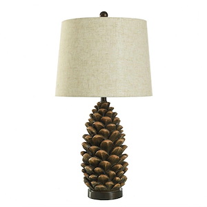 Roanoke - 1 Light Table Lamp In Rustic Style-30.75 Inches Tall and 16 Inches Wide