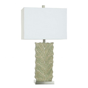 Bellevue Leaf - 1 Light Table Lamp In Bohemian Style-31.25 Inches Tall and 17 Inches Wide