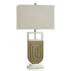 1 Light Table Lamp In Modern Style-33.25 Inches Tall and 18 Inches Wide