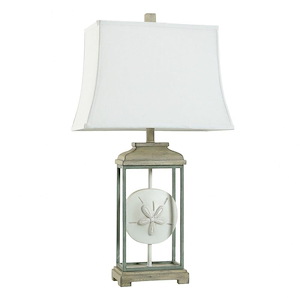 Breeze - 1 Light Table Lamp In Vintage Style-30.75 Inches Tall and 17 Inches Wide