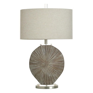 1 Light Table Lamp In Contemporary Style-28 Inches Tall and 18 Inches Wide