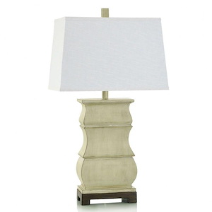 Sauga - 1 Light Table Lamp In Vintage Style-29.5 Inches Tall and 17 Inches Wide - 1317096