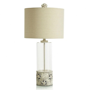 Star Cream - 1 Light Table Lamp In Vintage Style-31.5 Inches Tall and 15 Inches Wide