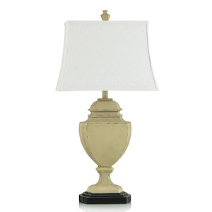 1 Light Table Lamp In Vintage Style-32.5 Inches Tall and 17 Inches Wide