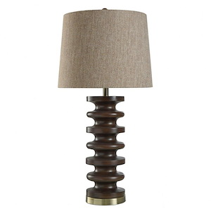 Walnut Ridge - 1 Light Table Lamp In Mid-Century Modern Style-32.5 Inches Tall and 16 Inches Wide
