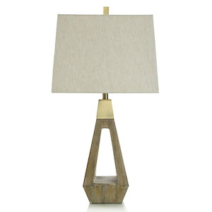 Roanoke - 1 Light Table Lamp In  Style-30 Inches Tall and 16 Inches Wide