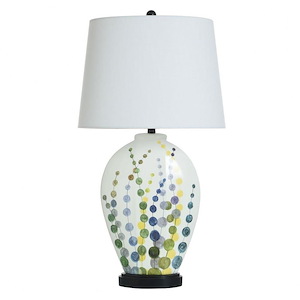 Moody Weaves - 1 Light Table Lamp In Modern Style-34.5 Inches Tall and 18 Inches Wide