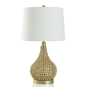 Medero Beaded - 1 Light Table Lamp In Contemporary Style-29.5 Inches Tall and 17 Inches Wide