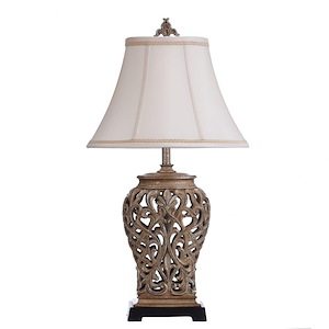 1 Light Table Lamp In Traditional Style-33.3 Inches Tall and 18 Inches Wide