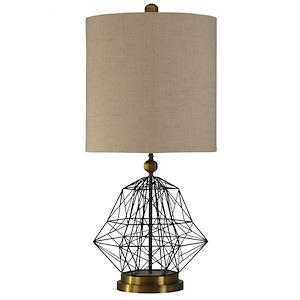 38 Inch One Light Table Lamp