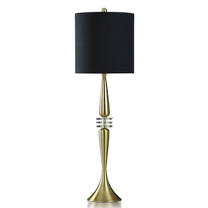1 Light Table Lamp In Contemporary Style-39 Inches Tall and 2.25 Inches Wide