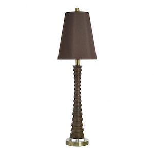 Nightlife - 1 Light Buffet Lamp In Glam Style-35 Inches Tall and 10 Inches Wide