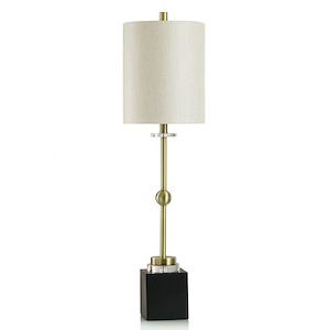 Halle - 1 Light Buffet Lamp In Modern Style-37 Inches Tall and 10 Inches Wide