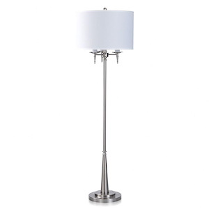 Gemma - 4 Light Floor Lamp-Transitional Style-63.4 Inches Tall and 17 Inches Wide - 1266544
