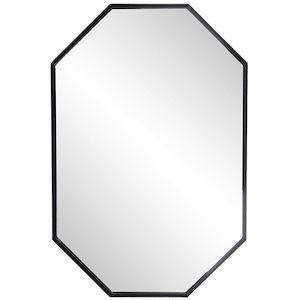Stretched - Framed Wall Mirror In Modern Style-35 Inches Tall and 24 Inches Wide