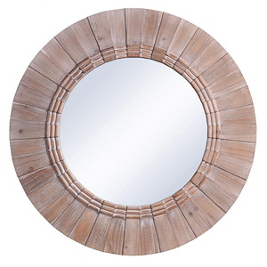 Accent Wall Mirror In Coastal Style-27.55 Inches Tall and 27.55 Inches Wide