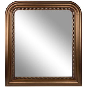 Art Deco - Wall Mirror In Art Deco Style-36 Inhces Tall and 32 Inches Wide