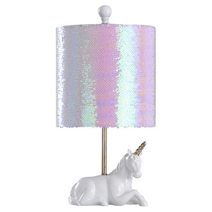 1 Light Table Lamp-19 Inches Tall and 9 Inches Wide