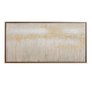 24 Inch Hand Painted Textured Abstract Canvas Wall Art