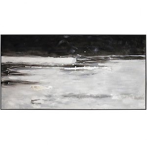 N/A - Framed Abstract Wall Art In Contemporary Style-78.74 Inches Tall and 39.3 Inches Wide