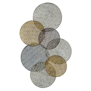 Shimmer - Wall Art With Cut Out Design In Contemporary Style-34.65 Inches Tall and 21.65 Inches Wide