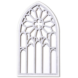 Cathedral Panel - Framed Wall Art In Traditional Style-45 Inches Tall and 1 Inches Wide