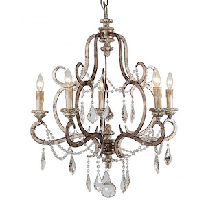 Ballerina - 5 Light Chandelier-32 Inches Tall and 27 Inches Wide