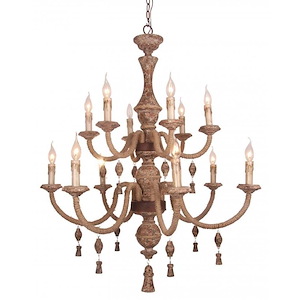 Venus - 12 Light Chandelier-45 Inches Tall and 36 Inches Wide