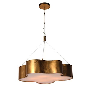 Ottavia - 4 Light Chandelier-10 Inches Tall and 24 Inches Wide
