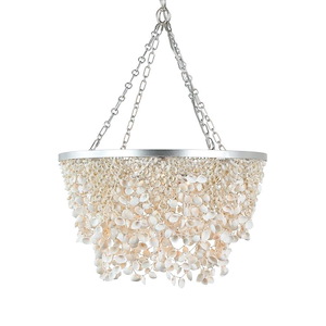 Isabella - 7 Light Chandelier-34 Inches Tall and 24 Inches Wide
