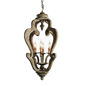 Oriana - 4 Light Chandelier-36 Inches Tall and 21 Inches Wide